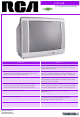 RCA F27550 Specifications