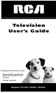 RCA F27350 User Manual