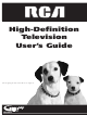 RCA HD56W41 User Manual