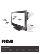 RCA L26WD26D User Manual