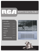 RCA R52WH73 User Manual