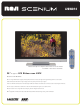 RCA SCENIUM L26WD14 Specifications