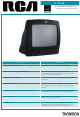 RCA E13342 Specifications