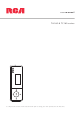 RCA TC160 series User Manual