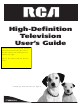 RCA HD52W56 User Manual