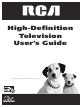 RCA HD61LPW52 User Manual