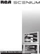 RCA HDTV/DVD Monitor User Manual