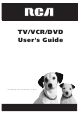 RCA TruFlat 27F500TDV User Manual