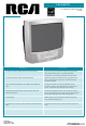 RCA 19V400TV Technical Specifications