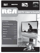 RCA HDLP50 User Manual