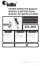 RedMax GK-280 Owner's/Operator's Manual