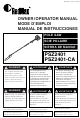 RedMax PSZ2401 Owner's/Operator's Manual