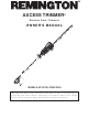 Remington AXCESS TRIMMER AT3017B Owner's Manual