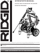 RIDGID RD80763 Operator's Manual