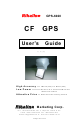 Rikaline CF GPS GPS-6020 User Manual
