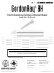 Roberts Gorden Gordonray BH Series Installation & Operation Manual