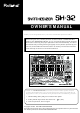 Roland SH-32 Owner's Manual