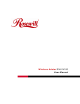 Rosewill Usermanual for RNX-N100 RNX-N100 User Manual