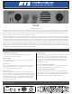RTS PS-20 Specification Sheet