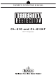 Runco Reflection CL-610LT Owner's Operating Manual