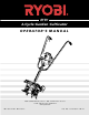 Ryobi 410r Operator's Manual