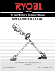 Ryobi 155VP Operator's Manual