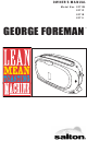 GEORGE FOREMAN GFT1C OWNER'S MANUAL Pdf Download | ManualsLib