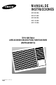 Samsung TIPO VENTANA AW0690A Manual De Instrucciones