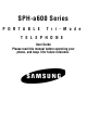 Samsung 31016082329234 User Manual