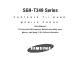 Samsung SGH-T349 Series User Manual