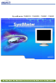 Samsung SyncMaster 753 DFX Manual