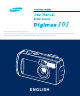 Samsung Digimax 101 User Manual