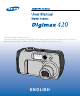 Samsung Digimax 420 User Manual