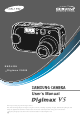 Samsung Digimax V5000 User Manual