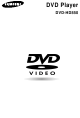 Samsung DVD-HD850 User Manual