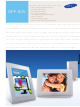 Samsung SPF-83V Specifications