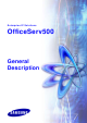 Samsung Office Serv 500 General Description Manual