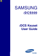 Samsung iDCS500 User Manual