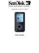 SanDisk Sansa e200 User Manual