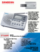 Sangean Sangean DT220 V  DT-220V DT-220V Brochure