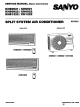Sanyo CH1222 Service Manual
