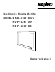 Sanyo PDP-31H1ENV Owner's Manual