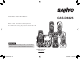 Sanyo CAS-D6325 Instruction Manual