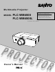Sanyo PJLINK PLC-WM4500 Owner's Manual