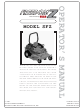Scag Power Equipment SFZ Operator's Manual