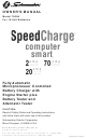 Schumacher SpeedCharge 7000A Owner's Manual