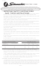 Schumacher SE-1072 Important Safety Instructions Manual