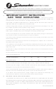 Schumacher SE-1252MA Manual