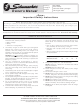 Schumacher SE-2150MA Owner's Manual