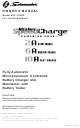 Schumacher SSF-1000A SpeedCharge Owner's Manual